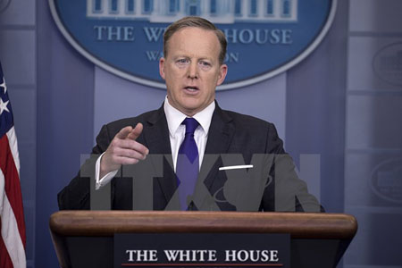 Người phát ngôn Nhà Trắng Sean Spicer.